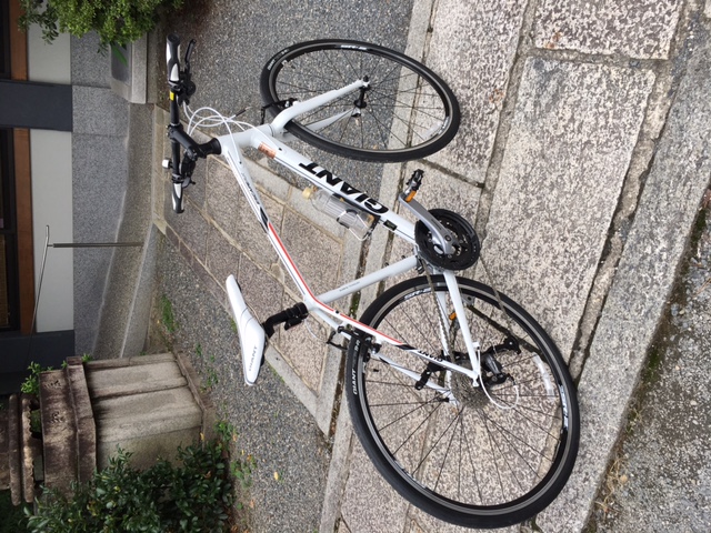 盗難自転車情報～GIANT ESCAPE RX3 2017モデル ホワイト～ - 京都の