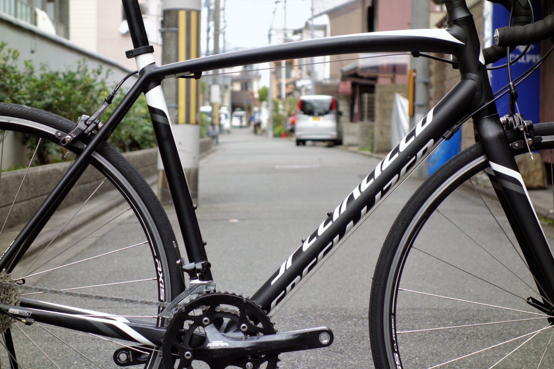高品質なアルミフレームにSHIMANO SORA搭載！！ 中古ロードバイク