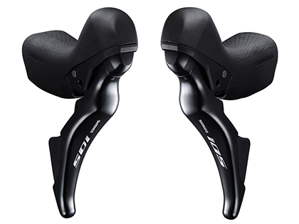 シマノ 105 ST-R7025 油圧ブレーキSTIレバー・ショートリーチ 左右