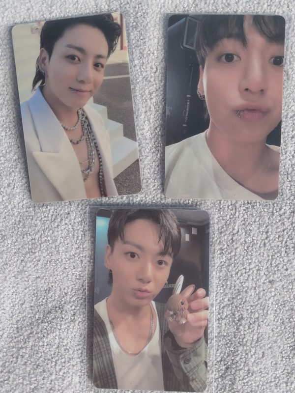 BTS JUNGKOOK Golden + 2nd Weverse Special Gift (PVC Photocard) - A