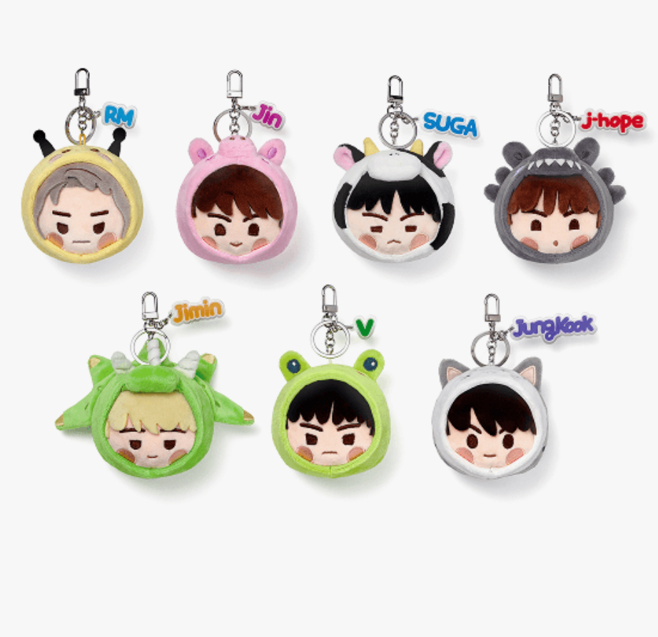 BTS FESTA 2025] BTS ISLAND IN THE SEOM FACE KEYRING - A-KPOP
