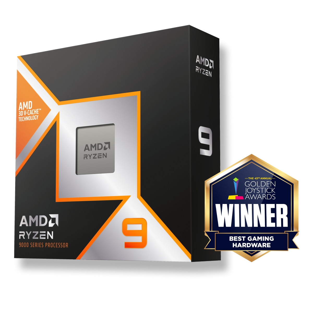 AMD Ryzen™ 9 9950X3D のゲーミングおよびコンテンツ制作プロセッサ
