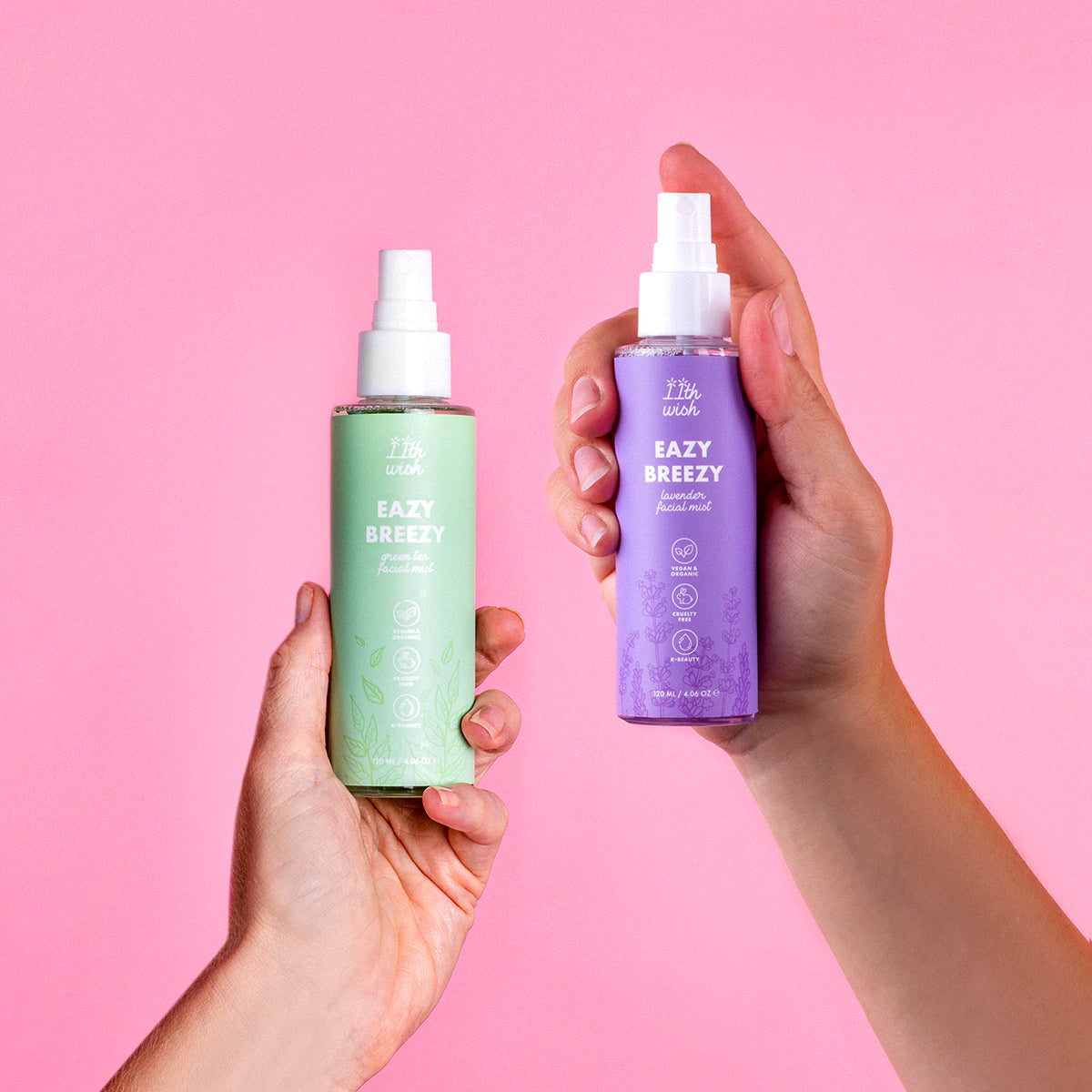 Refresh & Restart Facial Mist Set | Korean Facial Mist | 11th Wish