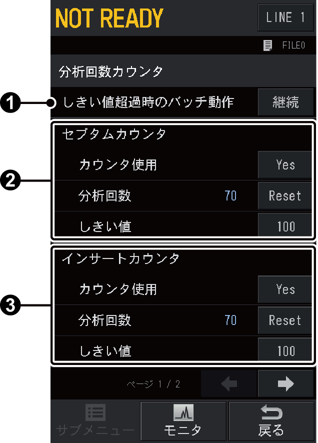 CARxセプタム使用回数超過です[エラーコード:80 81 82 83]