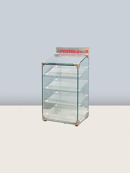 昭和時代の硝子ケース ステンドグラス：昭和ガラス銀河のガラスボックス・アクセサリー