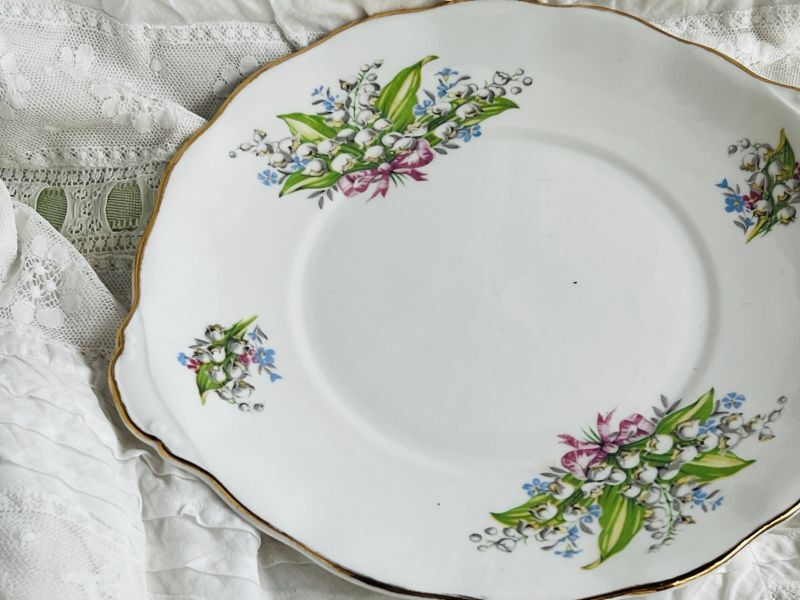 シェリー鈴蘭5客トリオセット - Antiques Violetta