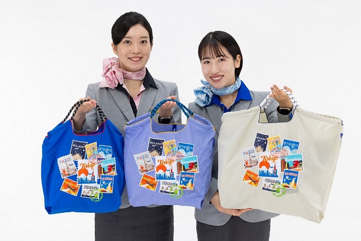 ANA国際線 新規就航記念！大人気のコラボエコバッグ「BALL & CHAIN for