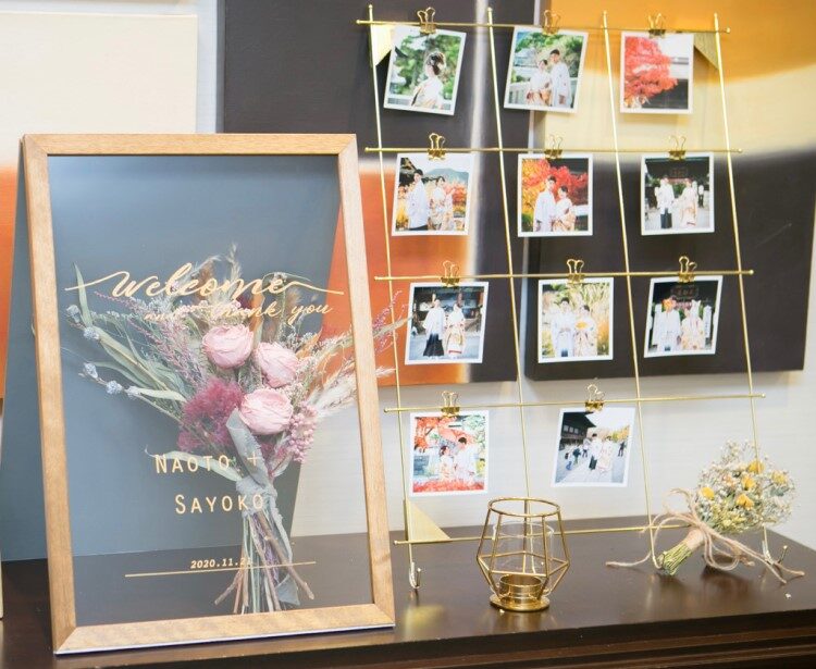 写真を使わずおしゃれなウェルカムボード10選！【今週のスタスナ