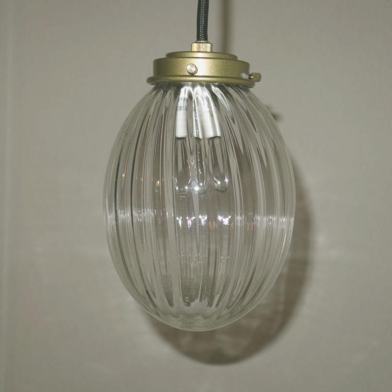 タマゴ型ペンダントライト クリアモールアトリエ Ansan