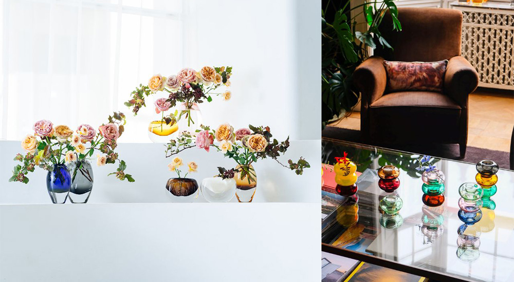 大型額装 壁掛け ケーキプレート チューリップブーケ 飾り皿 オブジェ