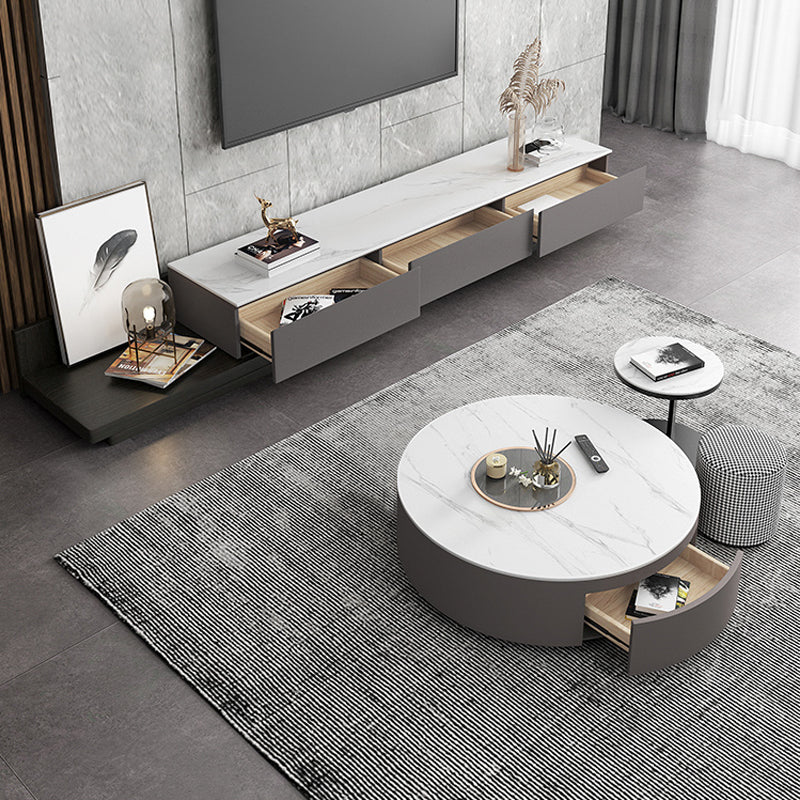 ACEX公式/ローテーブル イタリア風 デザイン性 グレー 穏やか コーヒー