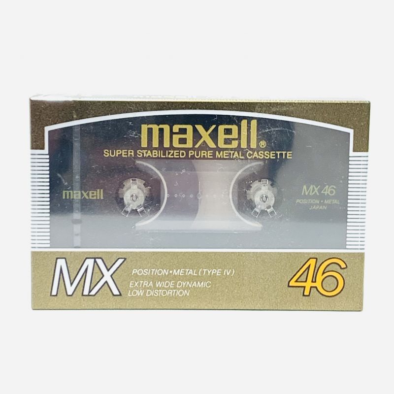 △買取品△ maxell MX46 TYPEIV (メタルポジション) カセットテープ