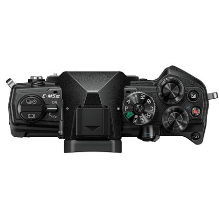 Olympus OM-D E-M5 Mark III Mirrorless Camera Body, Black V207090BU000