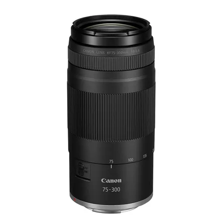 Canon RF 75-300mm f/4-5.6 Lens, Black 7155C002