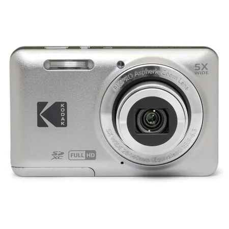 Kodak PIXPRO FZ55 Friendly Zoom Digital Camera, Silver FZ55-SL