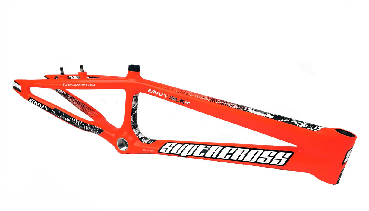 Supercross BMX | ENVY BLK 2 - Carbon Fiber BMX Race Frame — Albe's BMX