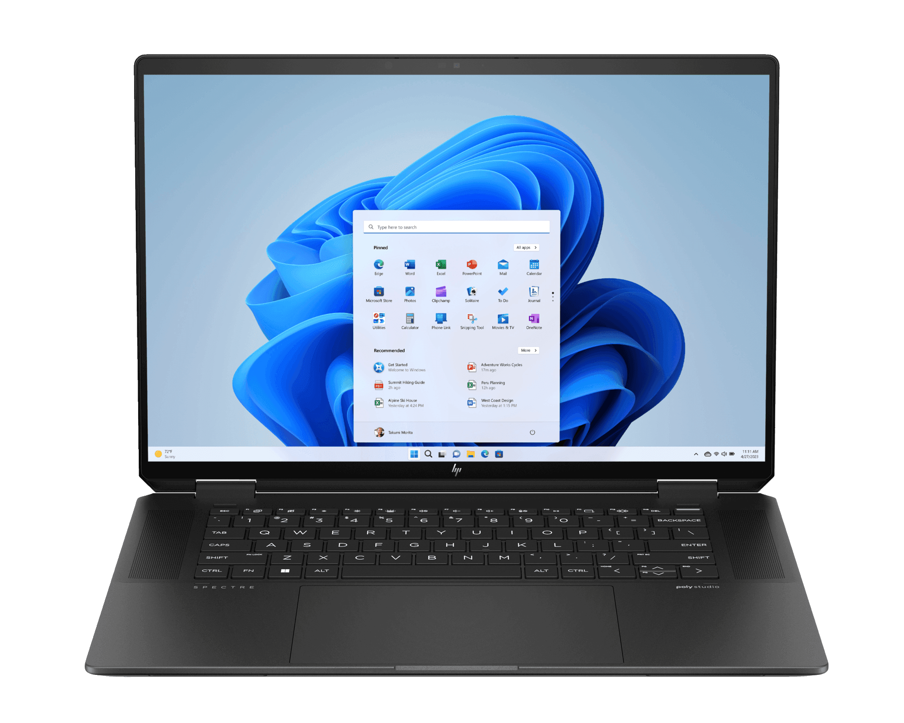 HP Spectre x360 16 2.8K OLED Ultra 7 32GB Ram RTX 4050 | AlienStore