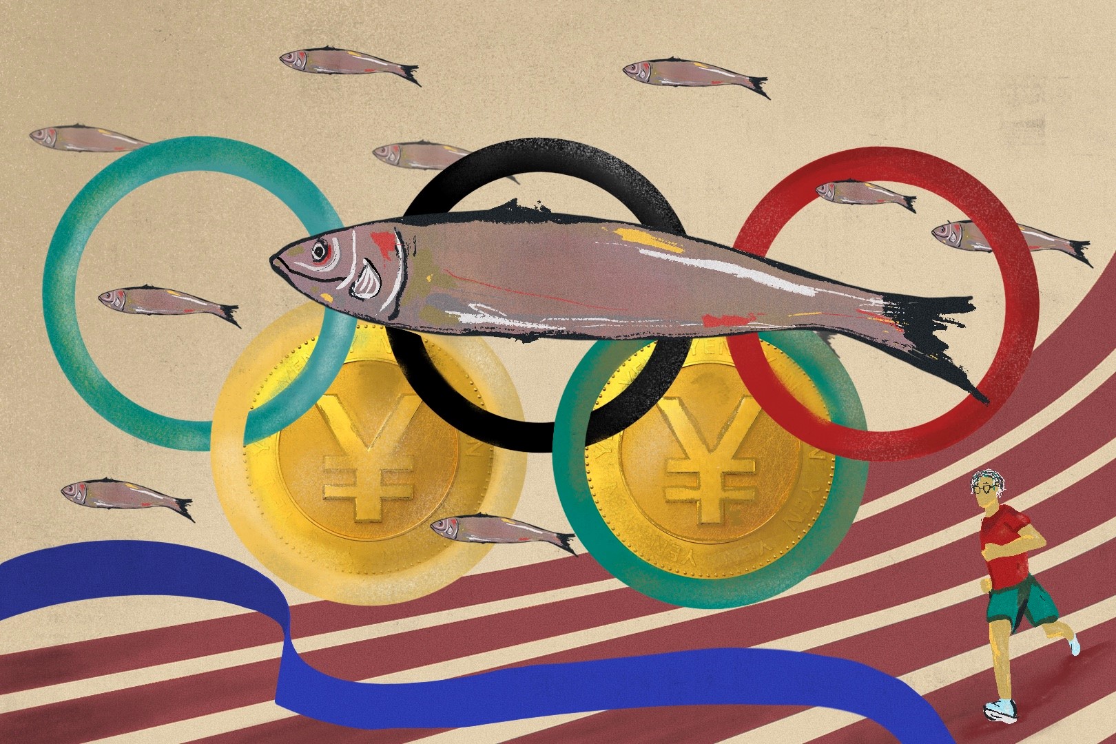 Column: That Time … Dédé the Sardine and the Olympic big fish