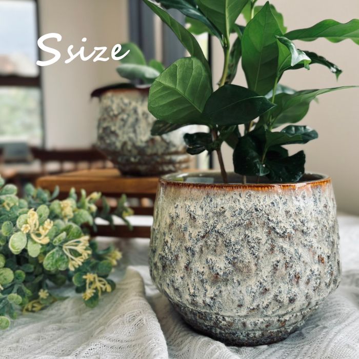 Merty セラミック鉢カバー Sサイズ - 姫路市 雑貨店 PORTUS