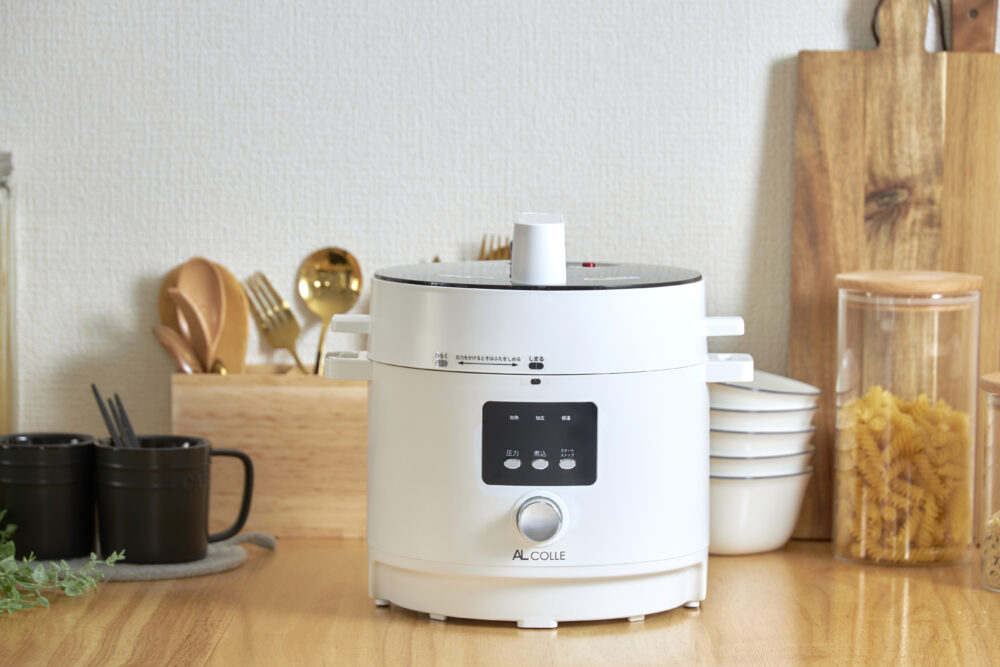 らくなべ 電気圧力鍋（APC-T120/W） | アルファックス・コイズミ