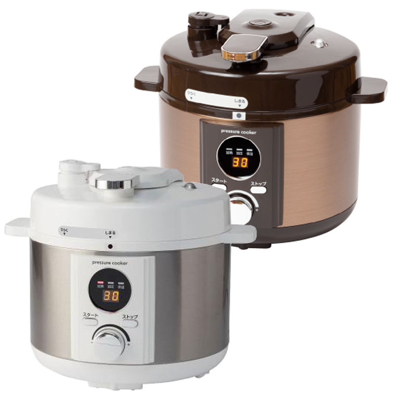 LIVCETRA 電気圧力鍋（LPC-T20/W/T） | アルファックス・コイズミ