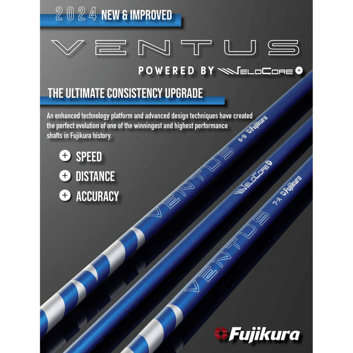 Fujikura 2024 Ventus Blue with Velocore+ Graphite Shaft — Alpha Golf