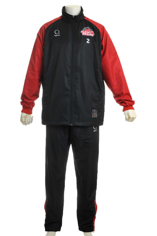 東京八王子ビートレインズ TOP バスケットボール ブラックのウィンド