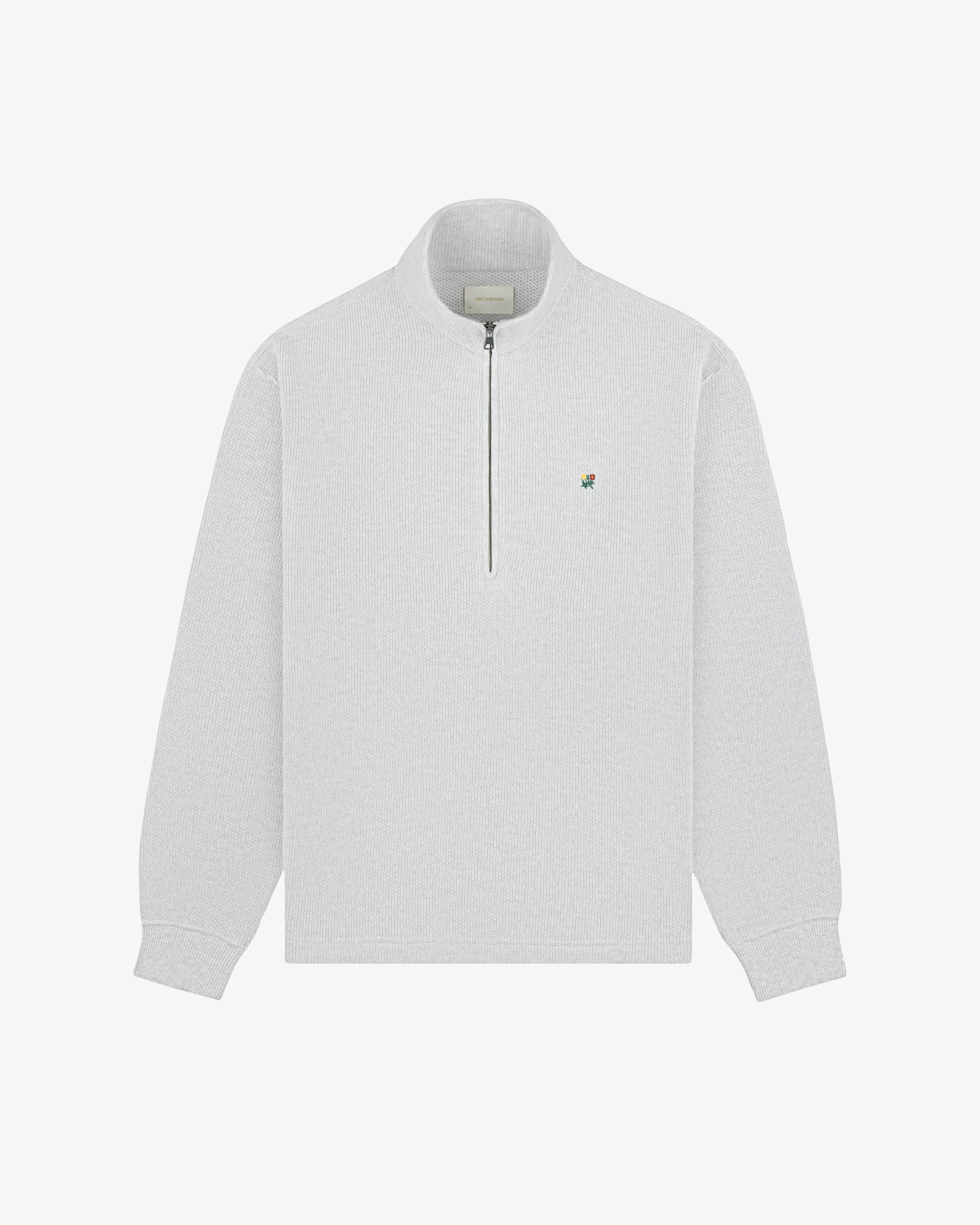 Crest Piqué Half-Zip Pullover – Aimé Leon Dore