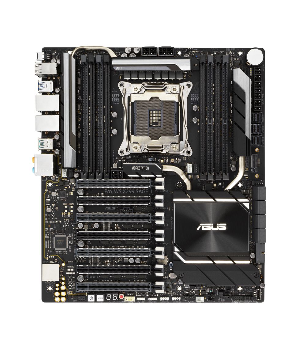 PCIe x16スロット7基、デュアル2.5G LANを備えたワークステーション