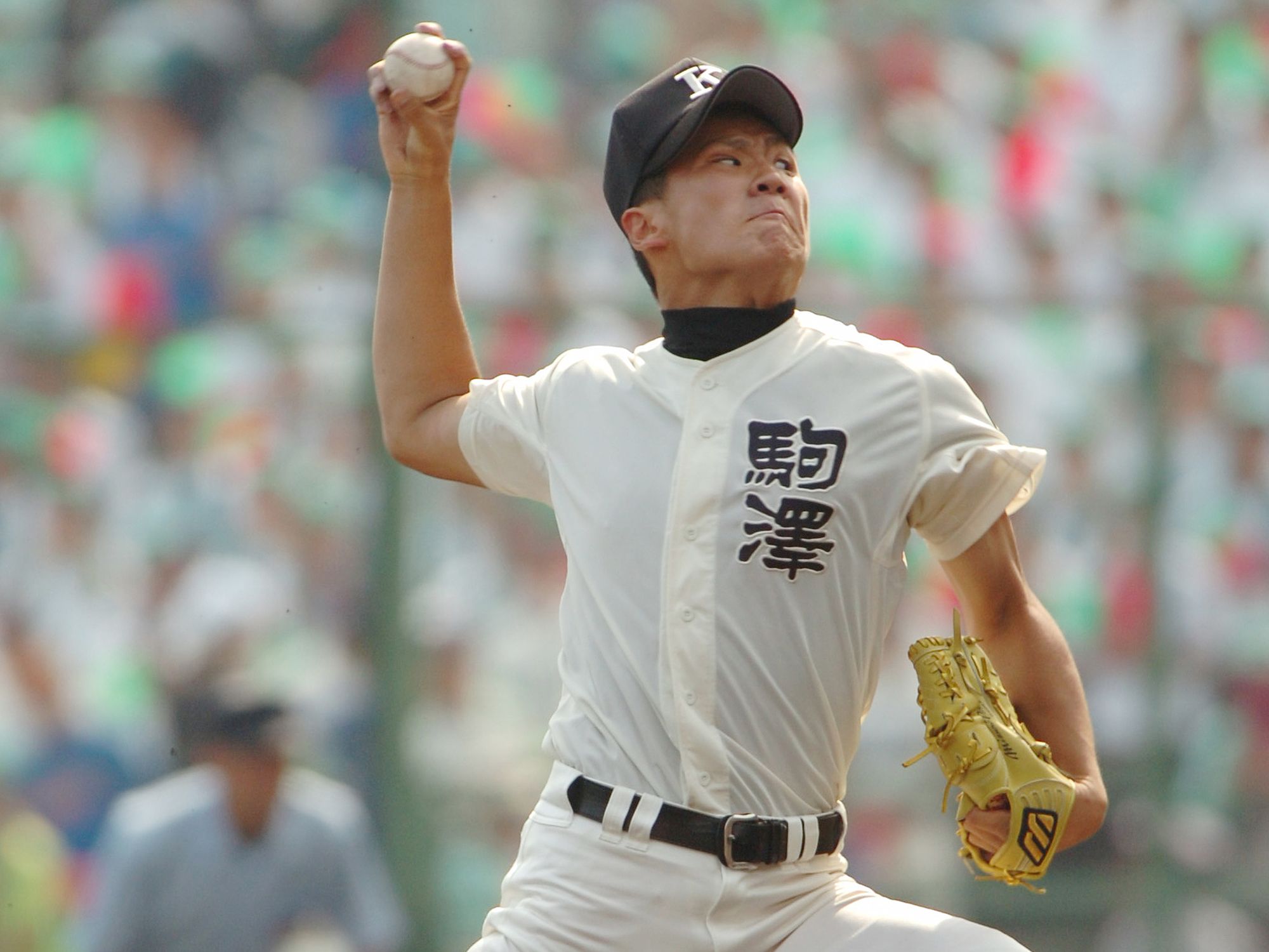 2005年、決勝で京都外大西を破って夏の甲子園2連覇を達成し