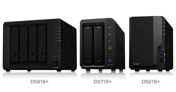 Synology社製、中小企業向けの高性能NASキット「DiskStation DS918+