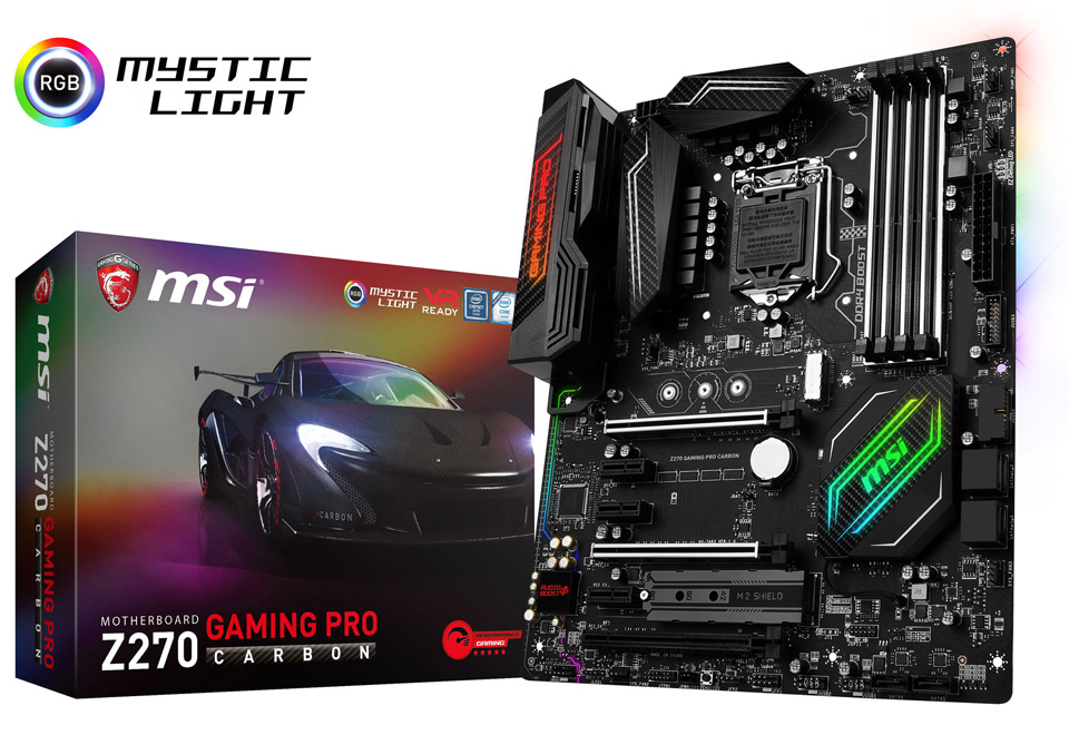 Z270 GAMING PRO CARBON | MSI マザーボード Intel Z270チップセット