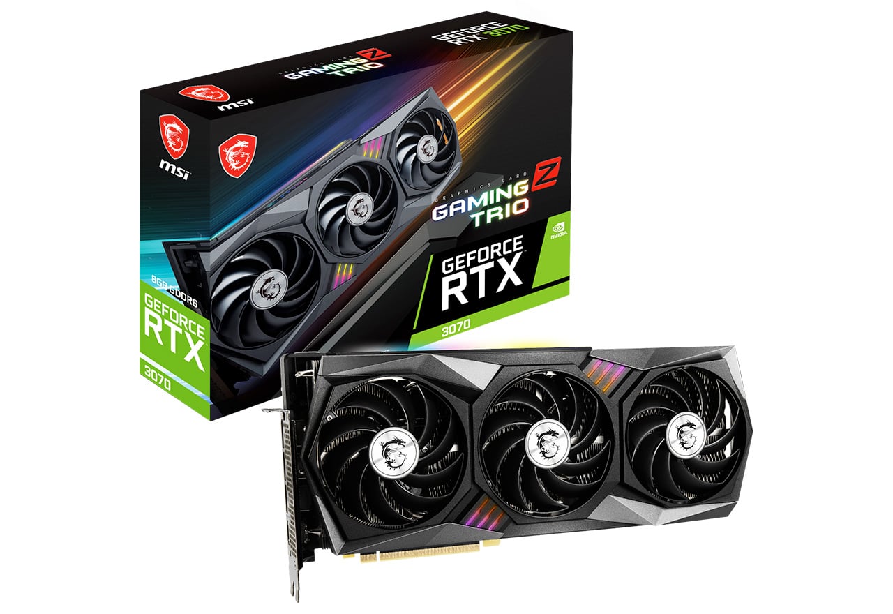 GeForce RTX 3070 GAMING Z TRIO | MSI グラフィックボード GeForce