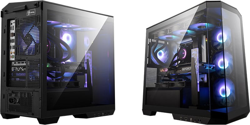 MAG PANO M100R PZ | MSI ミニタワー型PCケース | 株式会社アスク