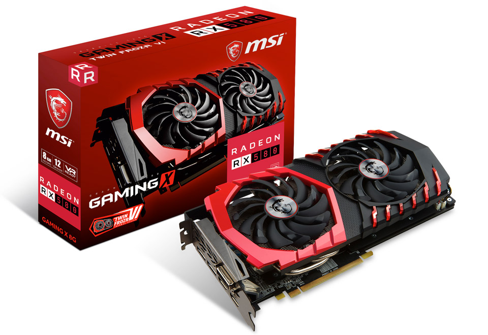 Radeon RX 580 GAMING X 8G | MSI グラフィックボード RADEON RX 580