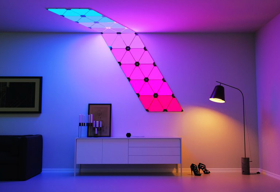 Nanoleaf Aurora Smarter Kit | Nanoleaf スマートLEDパネル | 株式