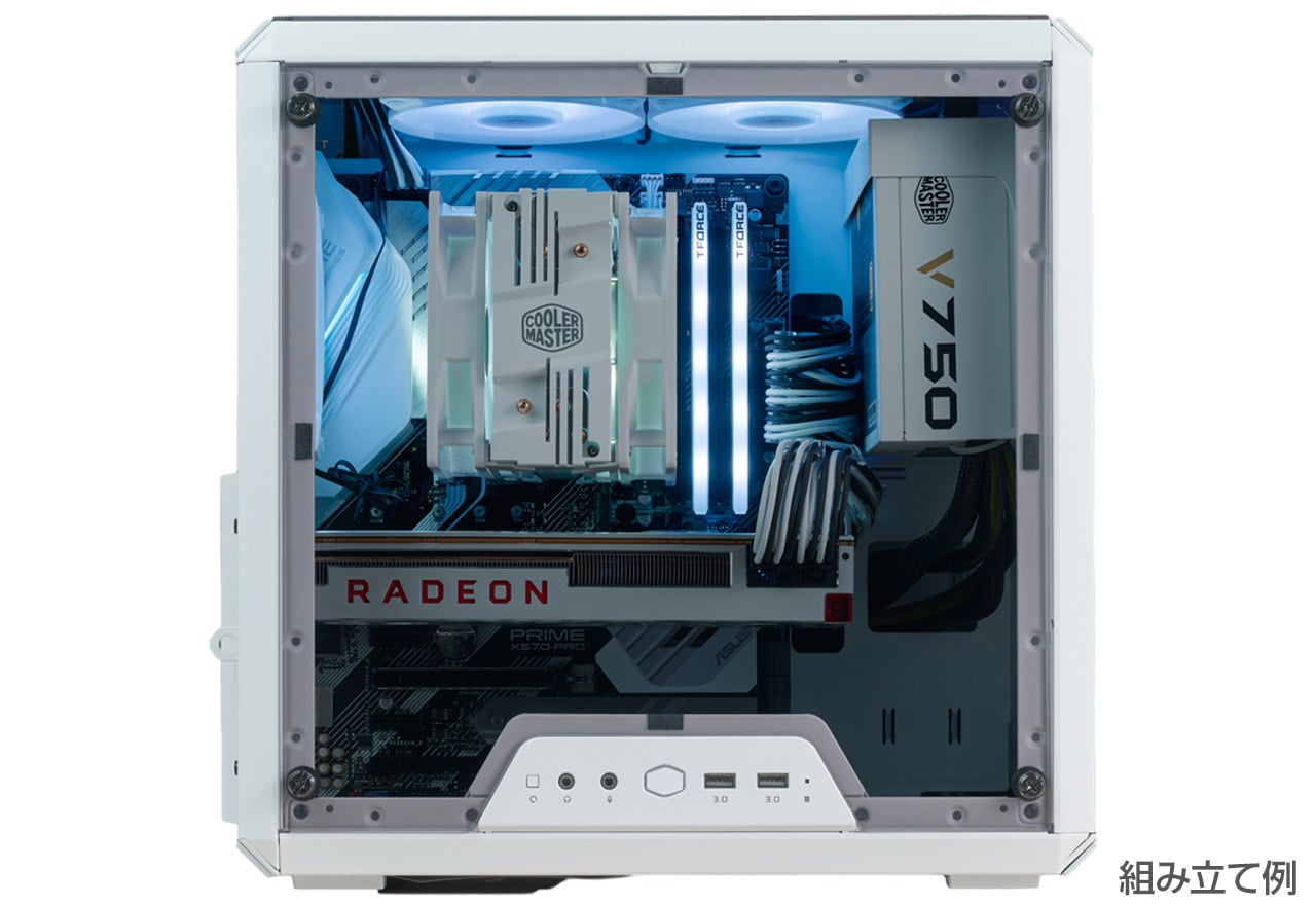 Q500L Sakura Edition with V750 Semi | Cooler Master ミドルタワー型