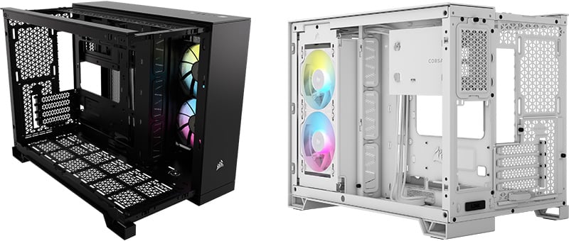 iCUE LINK 2500X RGBシリーズ | CORSAIR ミニタワー型PCケース | 株式