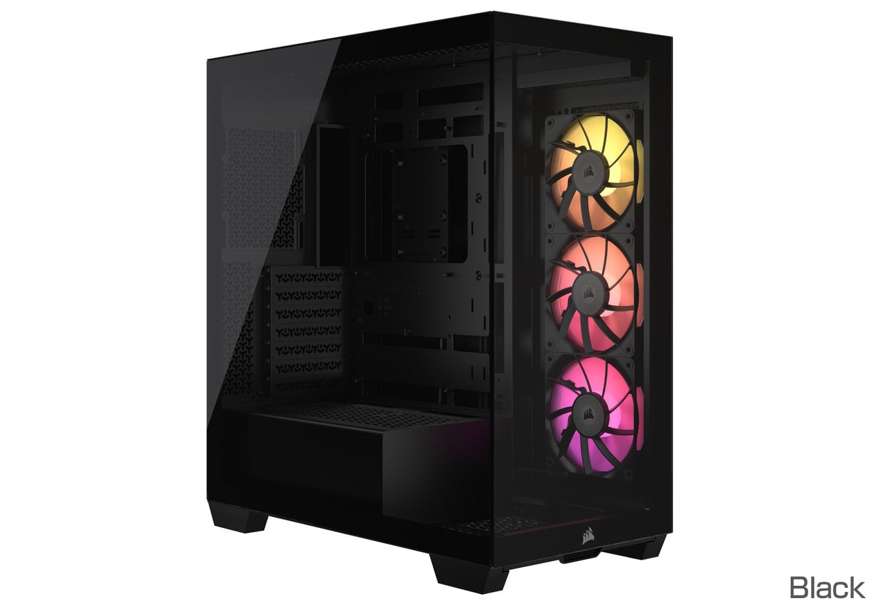 iCUE LINK 3500X RGB Tempered Glassシリーズ | CORSAIR ミドルタワー