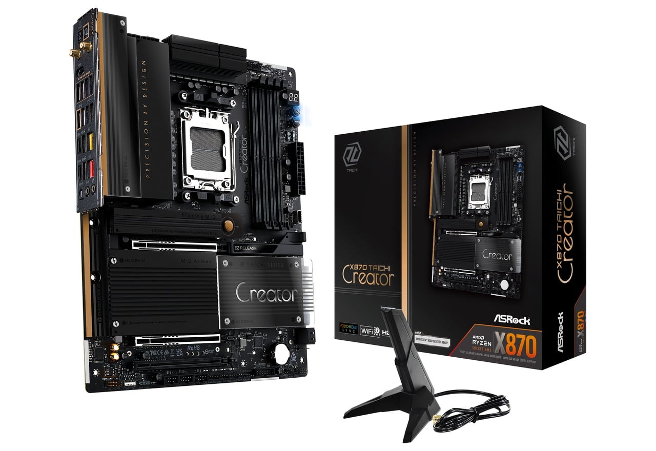 X870 Taichi Creator | ASRock マザーボード AMD X870E/X870チップ