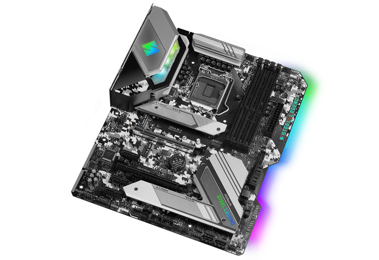 Z490 Steel Legend | ASRock マザーボード Intel Z490チップセット