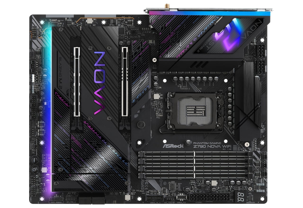 Z790 Nova WiFi | ASRock マザーボード Intel Z790チップセット | 株式