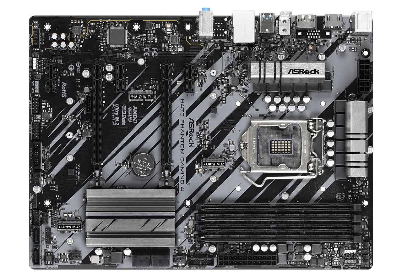 H470 Phantom Gaming 4 | ASRock マザーボード Intel H470チップセット