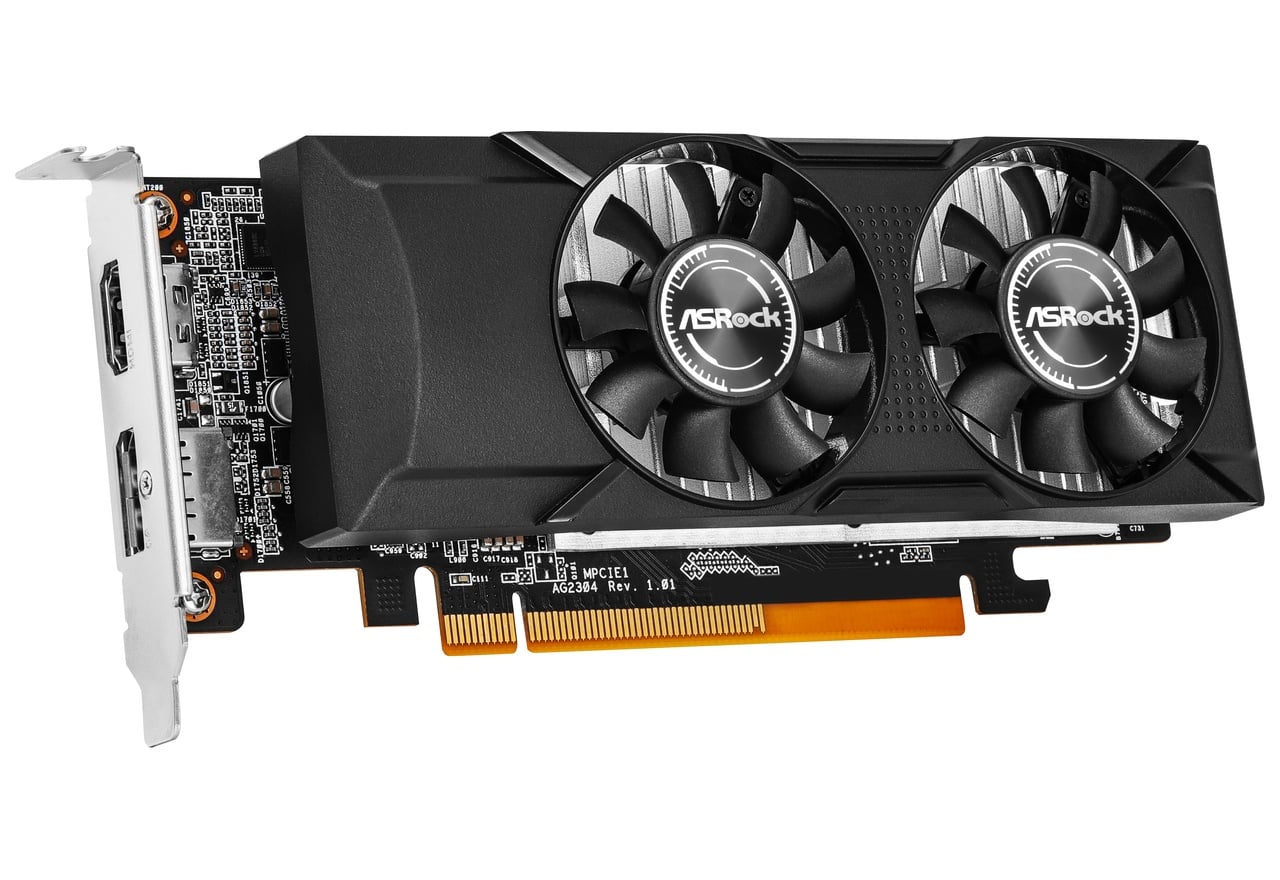 Radeon RX 550 Low Profile 4GB | ASRock グラフィックボード RADEON