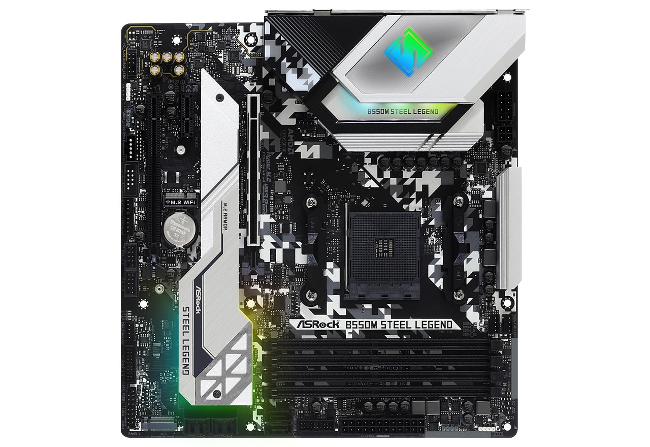 B550M Steel Legend | ASRock マザーボード AMD B550チップセット