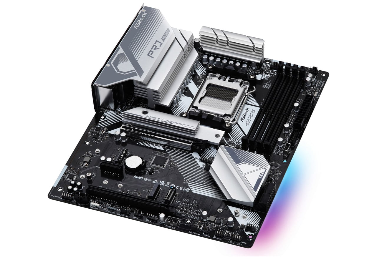 B650 Pro RS | ASRock マザーボード AMD B650チップセット | 株式会社