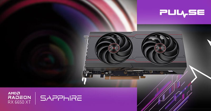 SAPPHIRE PULSE Radeon RX 6650 XT GAMING OC 8G GDDR6 | SAPPHIRE
