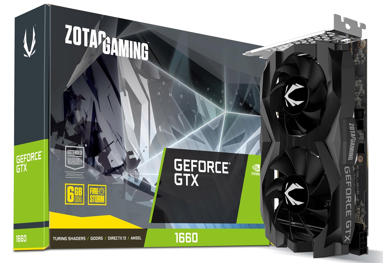 ZOTAC GAMING GeForce GTX 1660 6GB GDDR5 | ZOTAC NVIDIA
