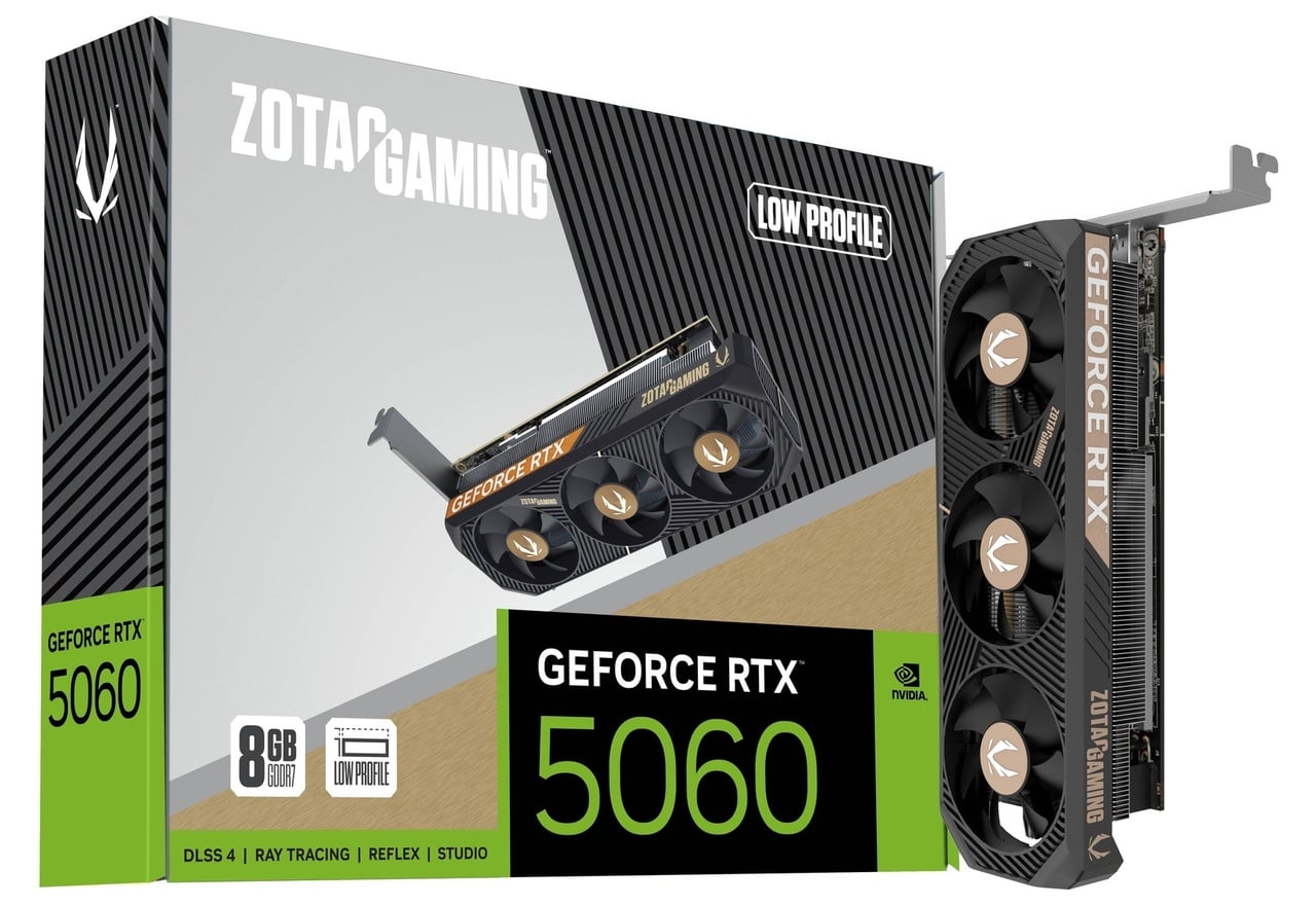 ZOTAC GAMING GeForce RTX 5060 Low Profile | ZOTAC NVIDIA