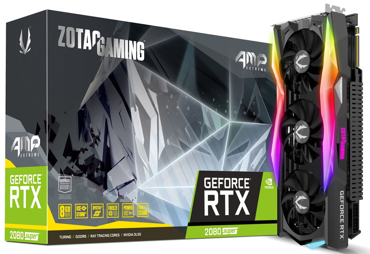 ZOTAC GAMING GeForce RTX 2080 SUPER AMP Extreme | ZOTAC NVIDIA
